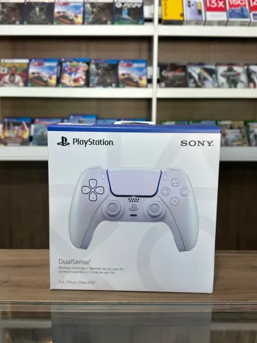 Controle Dualsense PS5 Chroma Pearl PlayStation 5 Sem Juros Novo Loja Fisica