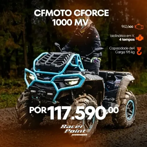QUADRICICLO CFMOTO CFORCE 1000 MV 0KM 2026