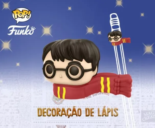 Harry potter com Cachecol Funko Pop Kinder Joy - PRONTA ENTREGA