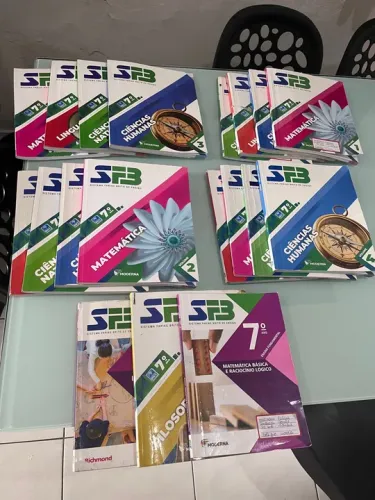 Livros 7º Ano - Farias Brito 