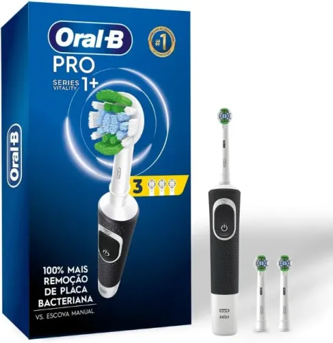 Escova Elétrica Oral B Pro Series 1+ Vitality Bivolt 3 Refis