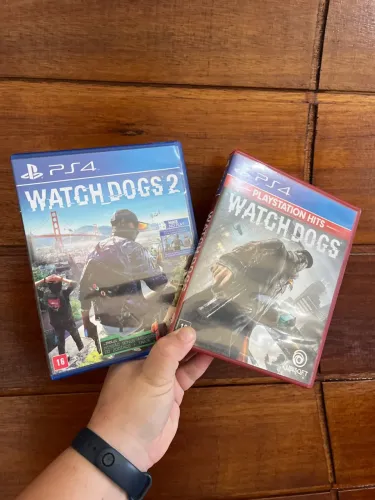 Combo Watch Dogs e Watch Dogs 1 e 2 - PS4