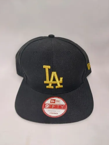 Boné Los Angeles Dodgers preto - New era - 9fifty - Snapback - Baseball