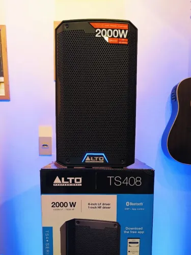 Caixa de Som Ativa TS408 Alto Profissional 2000W 130dB 220v