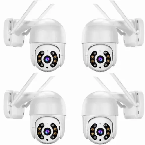 Super Oferta! Kit 4 Câmeras IP Externas A8 ! À Prova dÁgua + IR + WiFi!