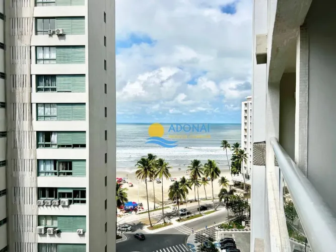 Apartamento beira-mar com vista Pitangueiras Guarujá