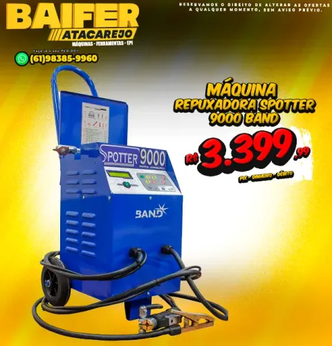 Máquina Repuxadora Spotter 9000 Band