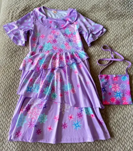 Fantasia Encanto Isabela - Tamanho 150 (8-10anos)