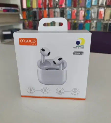 Fones de Ouvido Bluetooth A'Gold Plus FN-BA10
