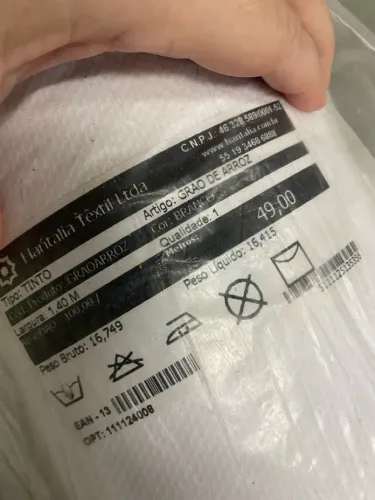 TECIDO FUSTÃO Grão de Arroz - Hantalia