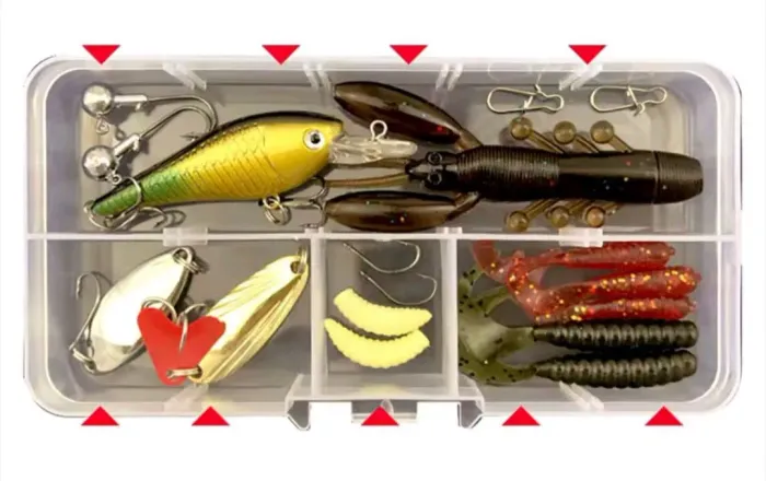 Kit de Pesca Completo - Iscas e Acessórios