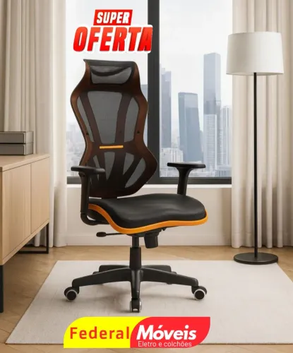 Cadeira Giratória Vizon Gamer - Estilo moderno e ideal para longas horas!