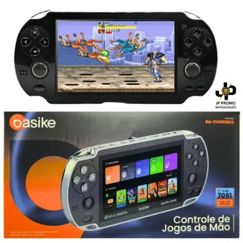 Vídeo Game Portátil - BASIKE - Ba-CON12863 - NOVO NA CAIXA