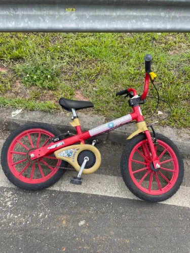 Bicicleta Infantil Homem de Ferro - Aro 16