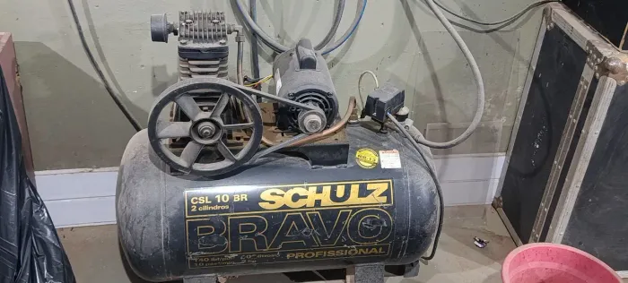Compressor de ar dois cilindros