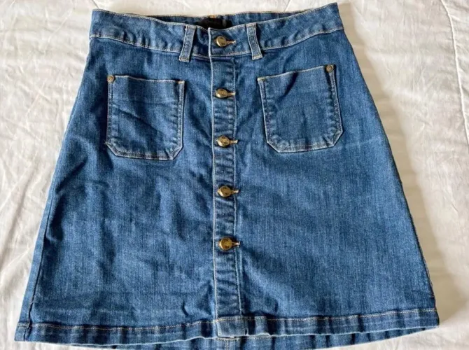Saia Jeans Talie NK Original ? Tamanho 38 | Modelo Sofisticado