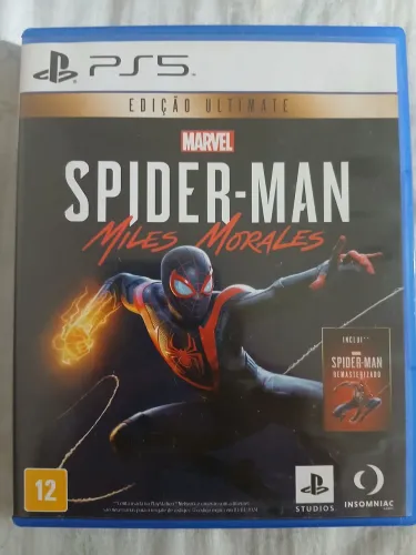 Jogo Spider Man Miles Morales EDIÇÃO ULTIMATE PS5
