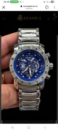 Relógio masculino Bvlgari