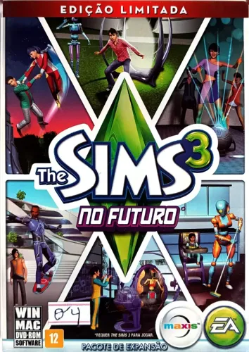 Cd De Jogo The Sims 3 No Futuro Pacote Expansão O4
