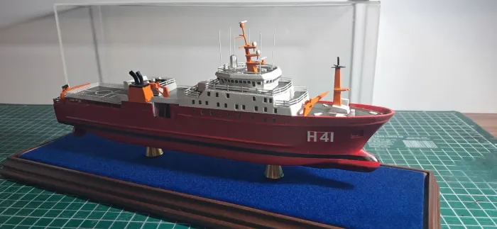 Maquete Diecast Navio Polar Altmirante Maximiano-H41 - Marinha do Brasil
