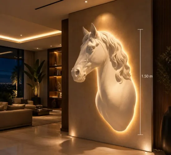 Escultura cavalo