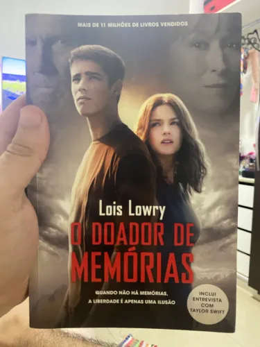 Livro O Doador De Memórias - Lois Lowry (Edição do Filme)