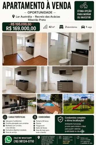 Venda apartamento Lar Austrália