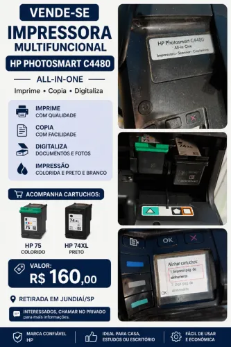 ? impressora Hp multifuncional