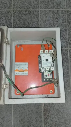 Painel de comando contatora pra compressor