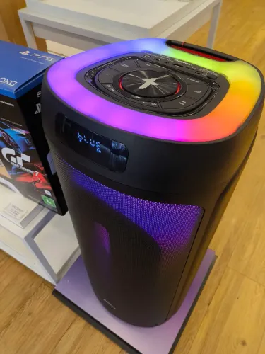 Caixa de som 1600W Rms 2 Woofers