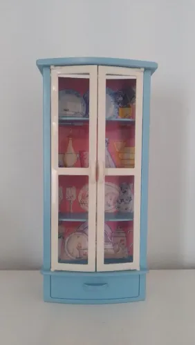 Cristaleira da Barbie azul Matel 1998