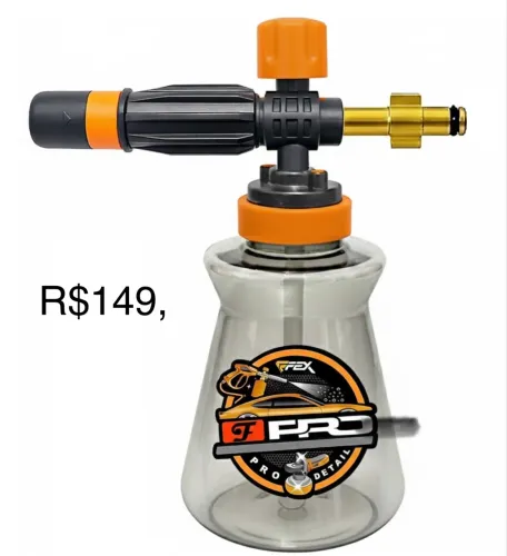 Só até sexta Snow foam f-pro green canhão de espuma