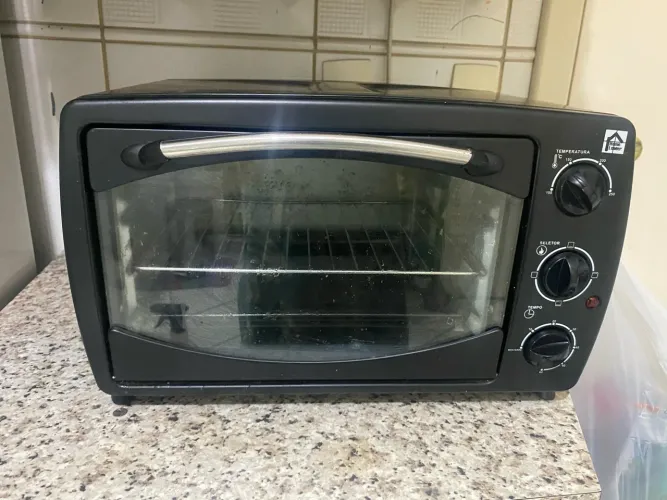 Forno elétrico 18 litros Home Leader preto 