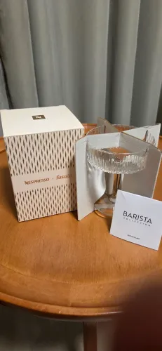 taça nespresso barista collection