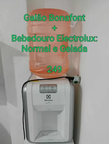 Bebedouro Electrolux Água Natural e Gelada + Galão Bonafont 20L - Excelente Estado