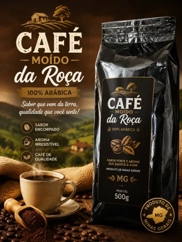 ? CAFÉ MOÍDO DA ROÇA DE MINAS GERAIS ?