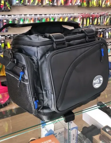 Bolsa de Pesca Apetrecho Organizadora Preto Rosa Verde