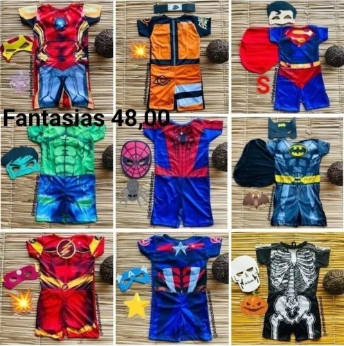 Fantasias infantis meninos 
