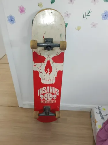 Longboard 40" Nose/Tail completo + jogo de rodas adicional 80A
