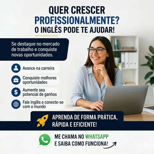 Perdeu oportunidades por não falar inglês?
