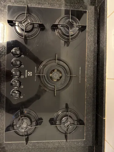 Fogão cooktop Eletrolux 5 bocas
