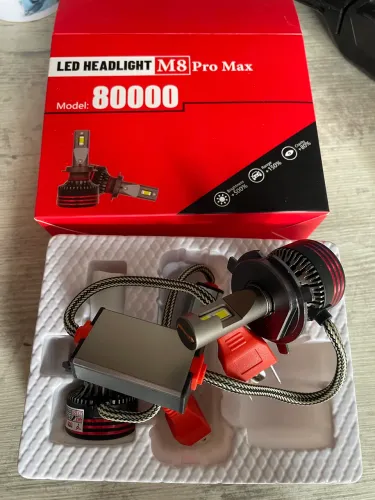 Lampada led de farol 30.000 lumens 1 ano de garantia 