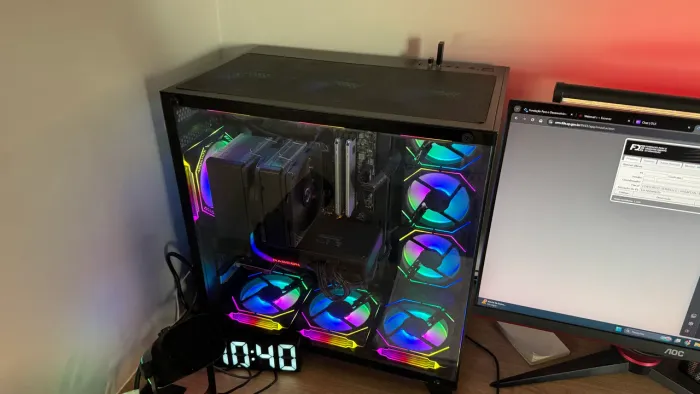 PG GAMER Ryzen 5700x3D, 32 GB, 2TB e RX6750xt