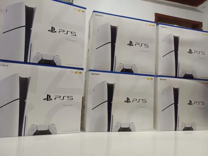 Ps5 slim 1tb de armazenamento lacrado com 1 ano de garantia