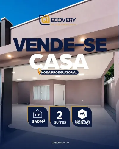 CASA Á VENDA - EQUATORIAL