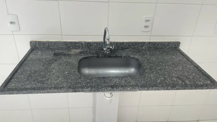 Pia de Cozinha Granito Cinza