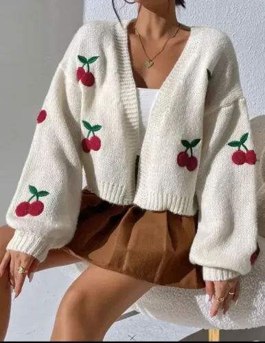 Casaco croche novo U