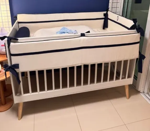 berço bebe com colchão