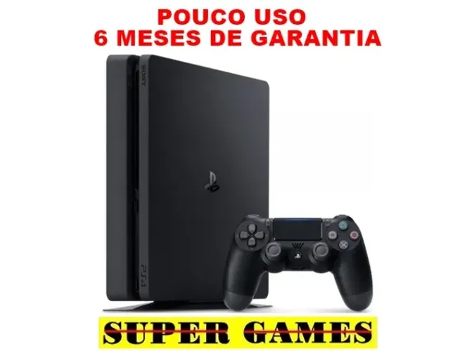 PS4 SLIM 500gb (excelente). Avaliamos Troca, loja física desde 2004, próximo ao metrô.