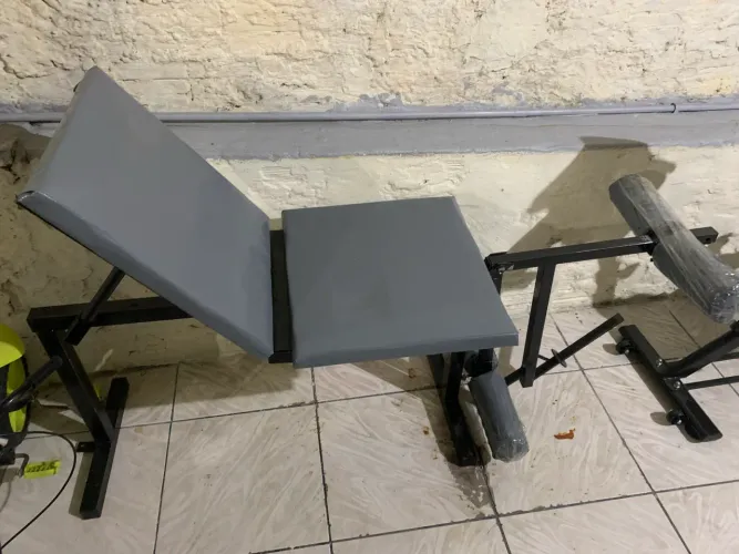 Cadeira Extensora e Mesa Flexora 2 em 1